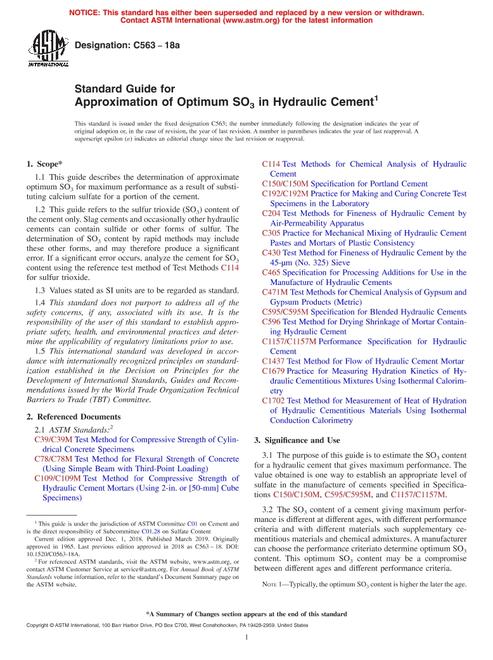 ASTM C563-18a