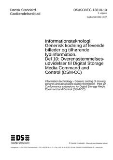 DANSK DS/ISO/IEC 13818-10