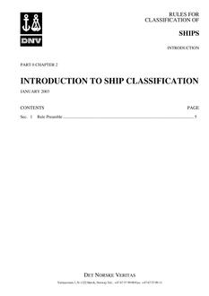 DNV DNV-RU-SHIPS PART 0 CHAPTER 2