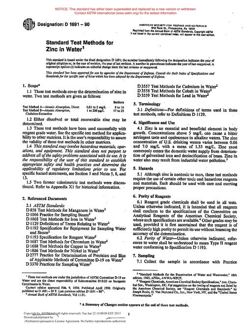 ASTM D1691-90