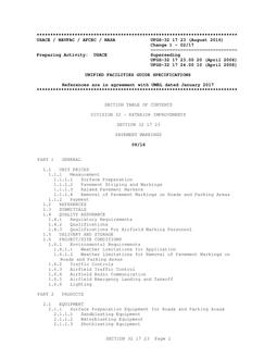ARMY UFGS-32 17 23