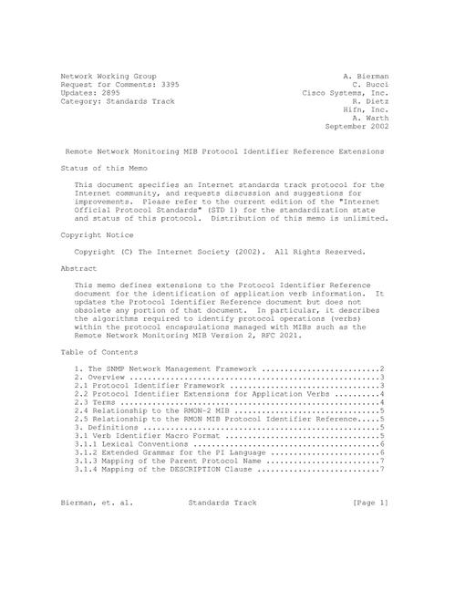 IETF RFC 3395