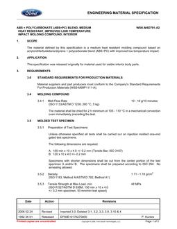 FORD WSK-M4D791-A2