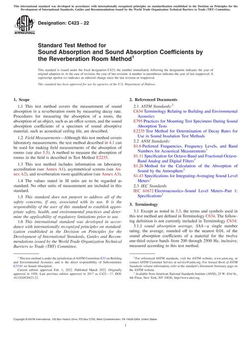 ASTM C423-22