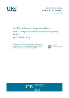 AENOR UNE-EN ISO 7886-2