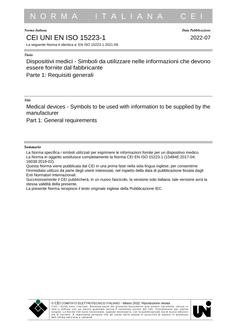CEI UNI EN ISO 15223-1