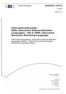 DANSK DS/ISO/IEC 19757-8