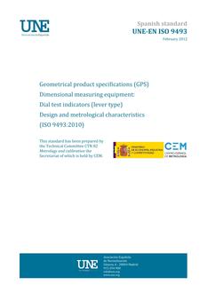 AENOR UNE-EN ISO 9493