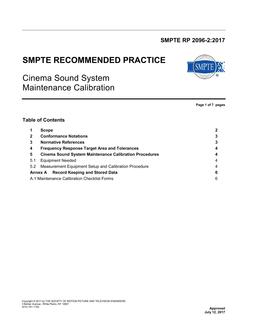 SMPTE RP 2096-2