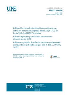 AENOR UNE 211620