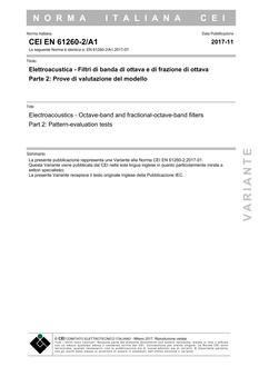 CEI EN 61260-2