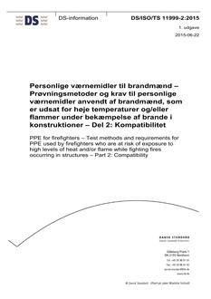 DANSK DS/ISO/TS 11999-2