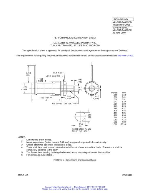 MIL MIL-PRF-14409/6D