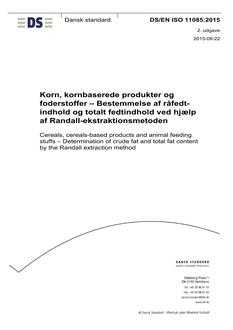 DANSK DS/EN ISO 11085