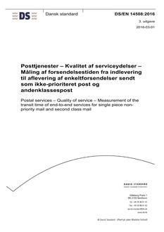 DANSK DS/EN 14508