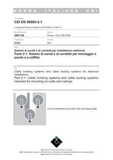 CEI EN 50085-2-1