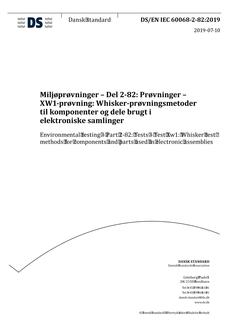 DANSK DS/EN IEC 60068-2-82