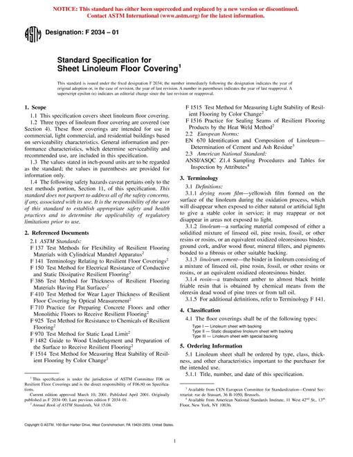 ASTM F2034-01