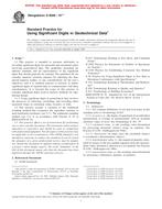 ASTM D6026-01e1