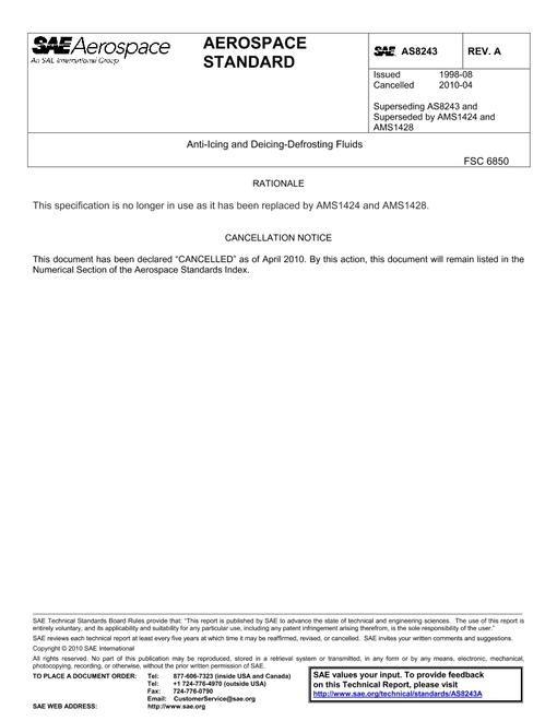 SAE AS8243A