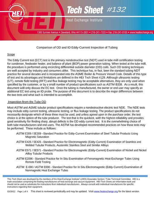 HEI Tech Sheet #132