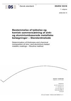 DANSK DS/EN 10318