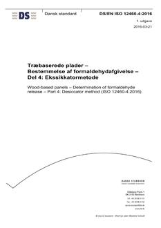 DANSK DS/EN ISO 12460-4