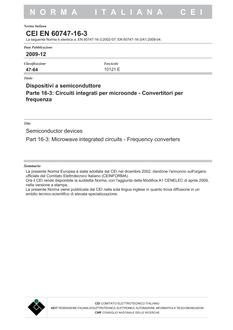 CEI EN 60747-16-3
