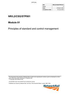 NR NR/L2/CSG/STP001/01 ISSUE 9