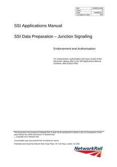 NR SSI8003-69A ISSUE 6