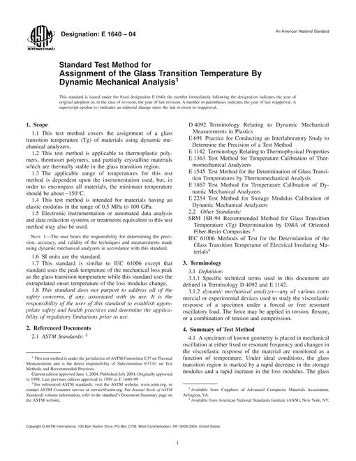 ASTM E1640-04