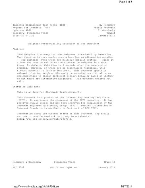 IETF RFC 7048