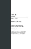 CFR 25CFR 1-299