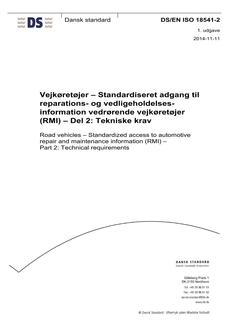 DANSK DS/EN ISO 18541-2