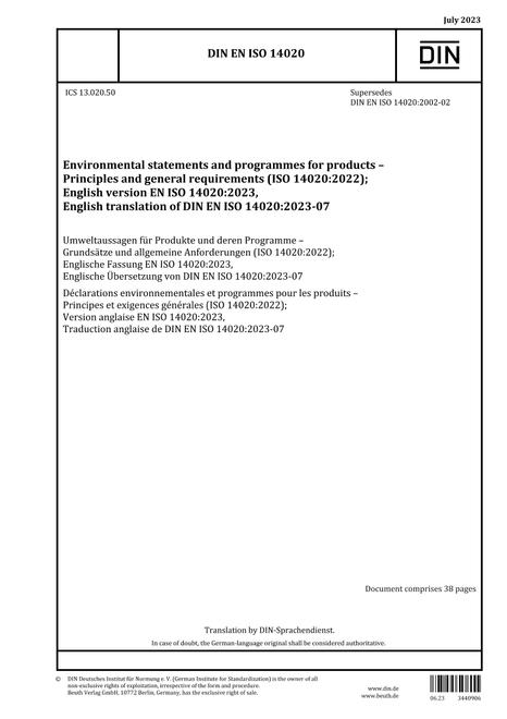 DIN EN ISO 14020