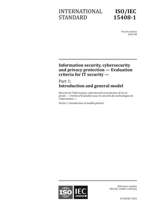 ISO/IEC 15408-1:2022