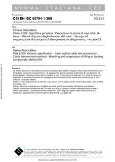 CEI EN IEC 60794-1-309