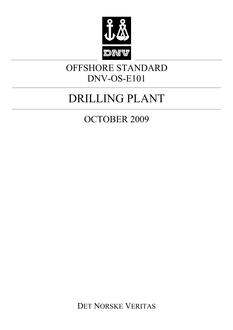 DNV DNV-OS-E101