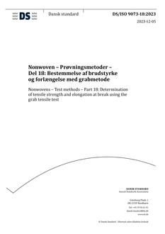 DANSK DS/ISO 9073-18