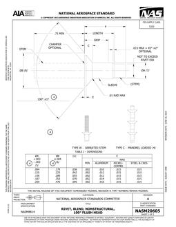 AIA NASM20605