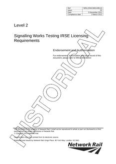 NR NR/L2/SIG/30014/B110 ISSUE 2