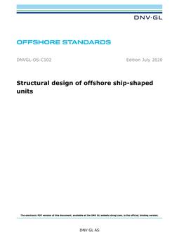 DNV DNVGL-OS-C102