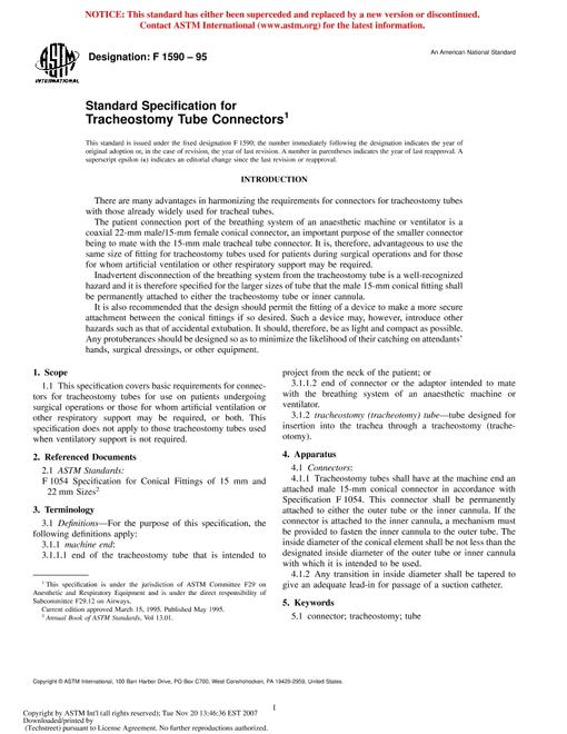 ASTM F1590-95