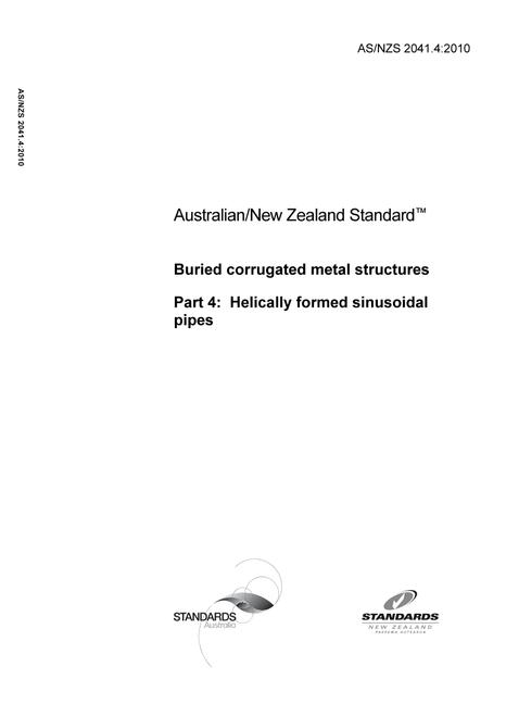 AS/NZS 2041.4:2010