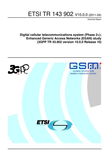 ETSI TR 143 902