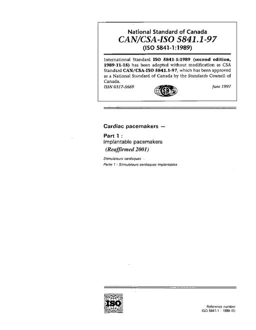 CAN/CSA-ISO 5841.1-97 (R2001)