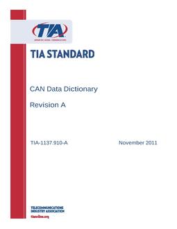 TIA TIA-1137.910-A