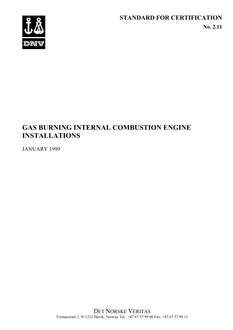 DNV DNV STD CERT 2.11