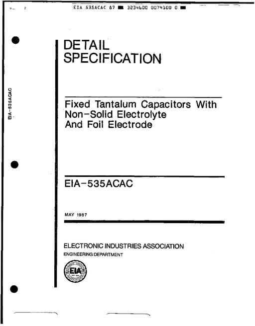 ECIA EIA-535ACAC