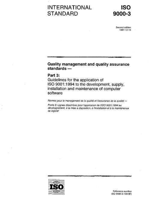 CAN/CSA-ISO 9000-3-98